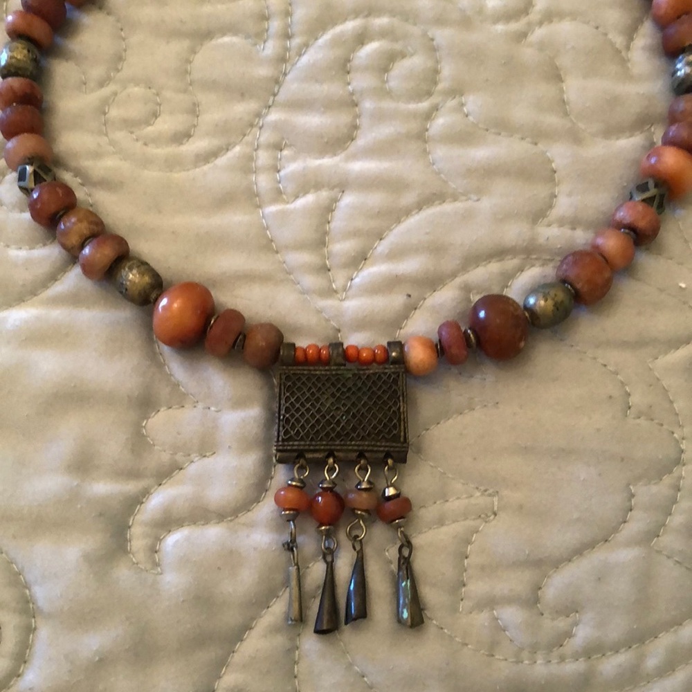 Bohemian necklace Vintage